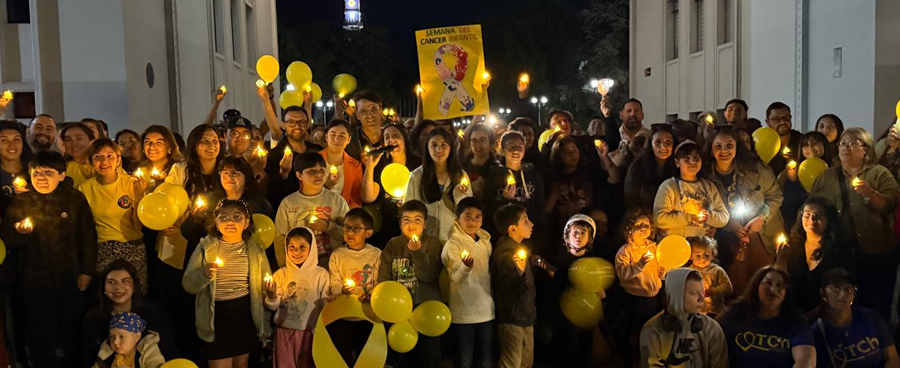 Imagen Día del Cáncer Infantil fue conmemorado en lúdica actividad