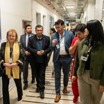 Imagen Subsecretario de la niñez visitó a puérperas del Hospital