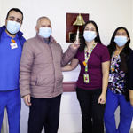 Imagen Pacientes anuncian fin de sesiones de radioterapia