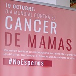 Imagen Imagenologpia sumó acciones para prevención del cáncer de mamas