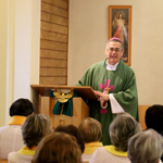 Imagen Nuevo Arzobispo de Concepción compartió con voluntariados