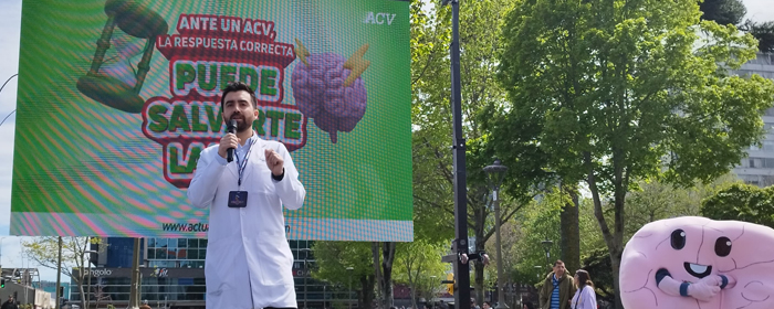 Imagen HGGB participó en jornada de concientización del ACV