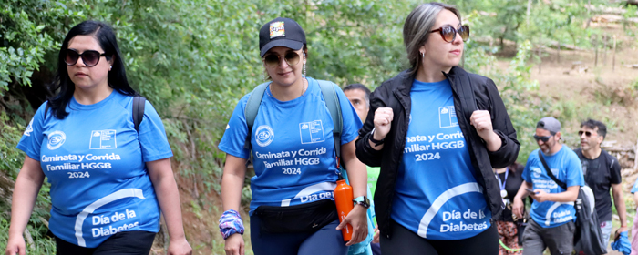 Imagen HGGB organizó por primera vez caminata al Cerro Caracol