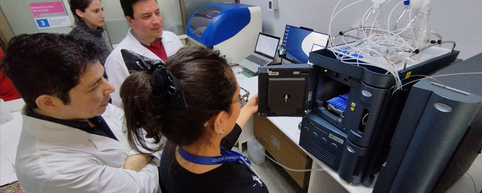 Imagen Nuevo cromatógrafo llegó al Laboratorio Clínico del HGGB